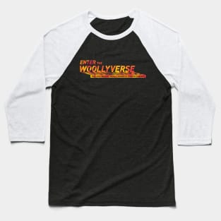 Woollyverse Logo Paint 3 Baseball T-Shirt